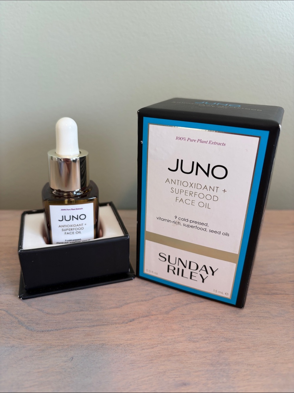 Sunday Riley Juno Antioxidant + Superfood Face Oil .5oz/15ml - New In Box!